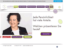 Tablet Screenshot of leerraum.at